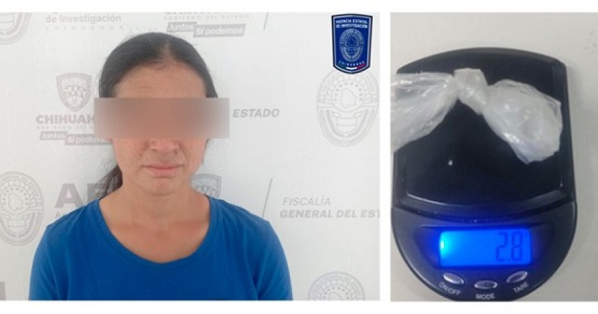 Detiene AEI Occidente a joven mujer en posesi&oacute;n de cristal