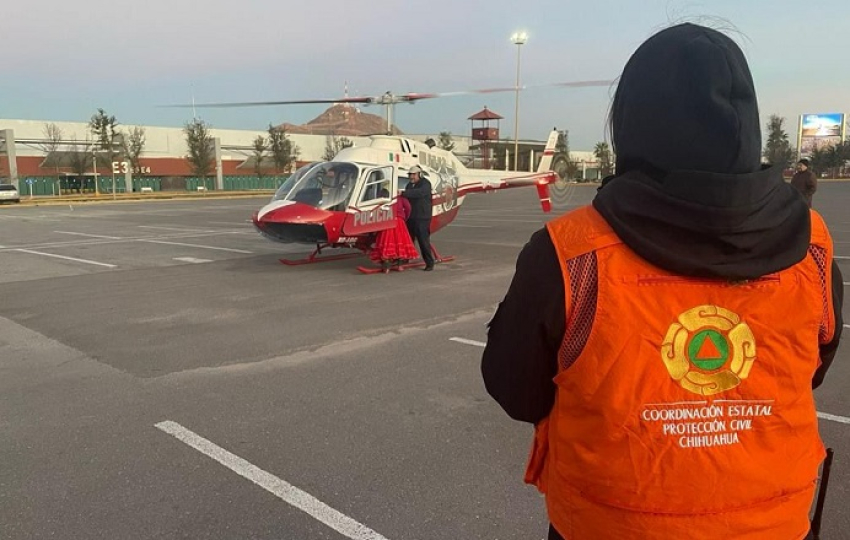 Lleva a cabo Gobierno del Estado traslado a&eacute;reo de emergencia