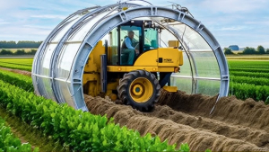 Roban maquinaria agr&iacute;cola en An&aacute;huac