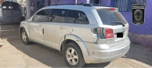 AEI  recupera camioneta robada recientemente