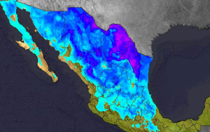Reportan 10 bajo cero en Cuauht&eacute;moc debido al aire artico