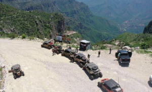 Realizan la Ruta Sierra Tarahumara 2024 en Guachochi