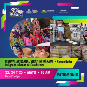 Hoy inicia El Festival Artesanal Sek&aacute;ti New&aacute;rame en la plaza principal