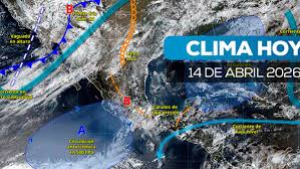 Ingresa el frente frio 44, traer&aacute; lluvias ligeras y descenso en la tempeeratura