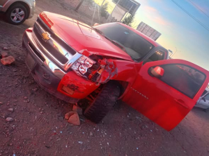 Triple choque esta ma&ntilde;ana en el corredor comercial