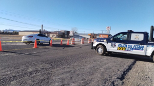 Reportan accidente en el corredor comercial