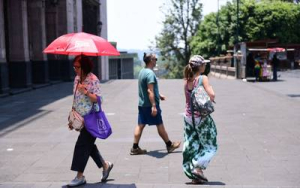 Aumenta la temperatura, se espera m&aacute;xima de 27 grados centigrados