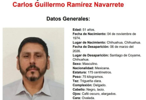 Desaparece el tesorero de Coyame