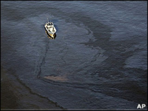 Preocupado E.U. por derrama de petroleo en golfo de M&eacute;xico