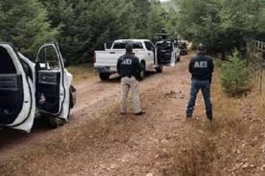 Hayan  ejecutado atado de pies y manos en camino a Carichi