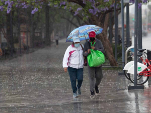 Pronostican lluvias moderadas y vientos para la region