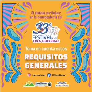 Invitan a ciudadanos a participan en el Festival 2026