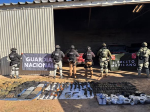 Descubre y aseguran refugio de narcos en Namiquipa