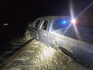 Vuelca su veh&iacute;culo al huir de la polic&iacute;a